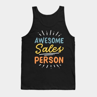 Awesome Salesperson Tank Top